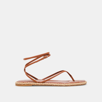 COVE SANDALS BROWN LEATHER Dolce Vita