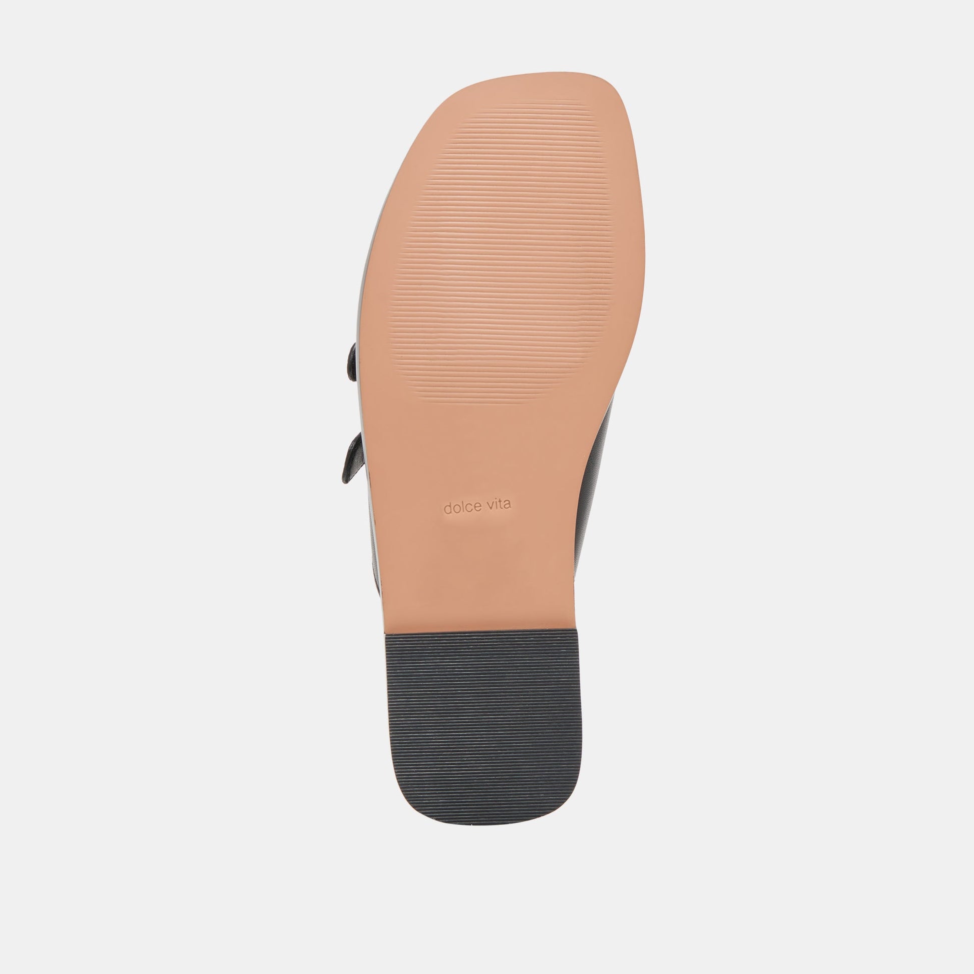 Fin Black Leather Sandals Dolce Vita