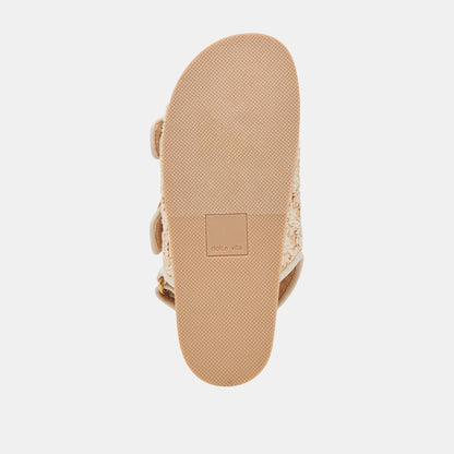 STARLA SANDALS CREME FLORAL RAFFIA Dolce Vita