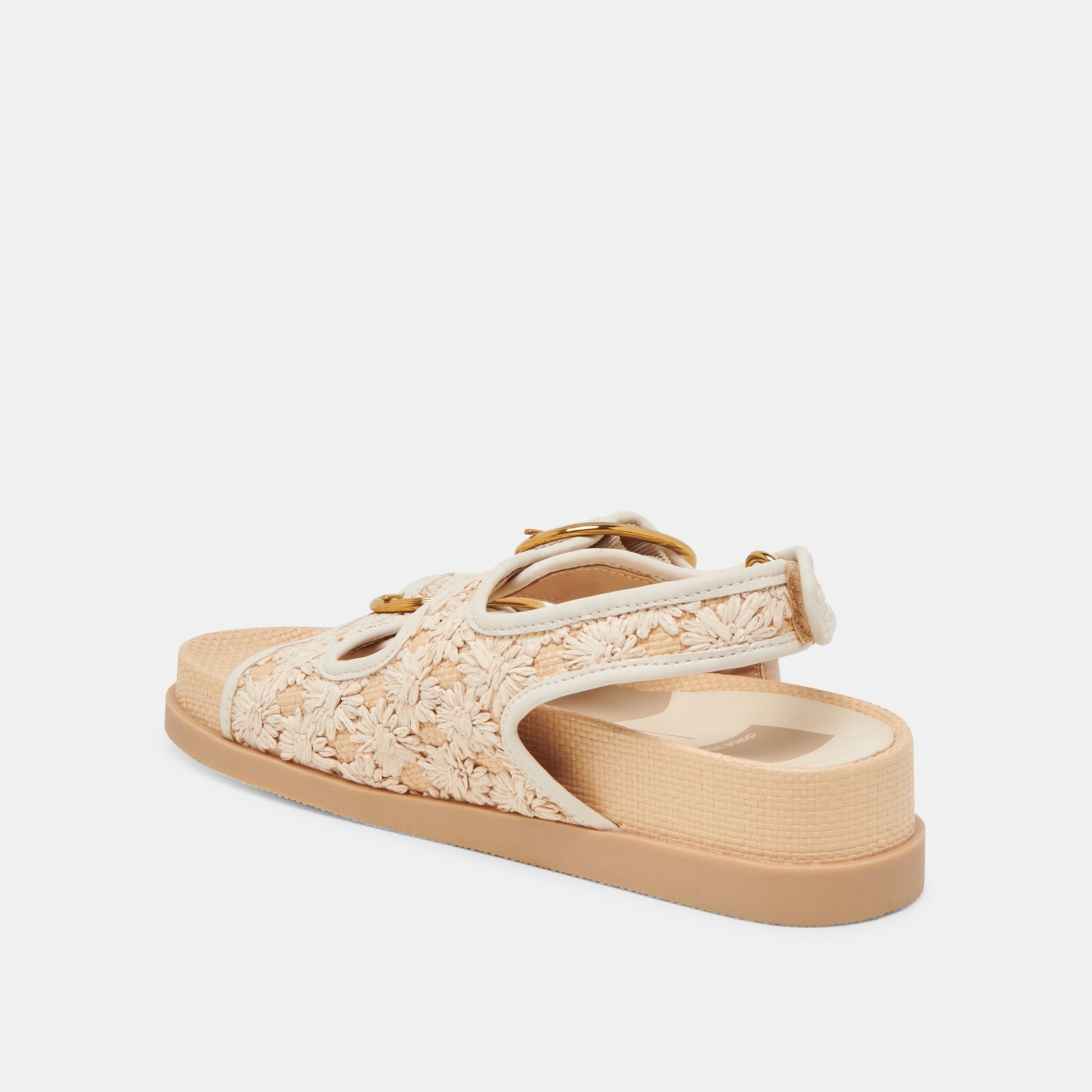 STARLA SANDALS CREME FLORAL RAFFIA Dolce Vita