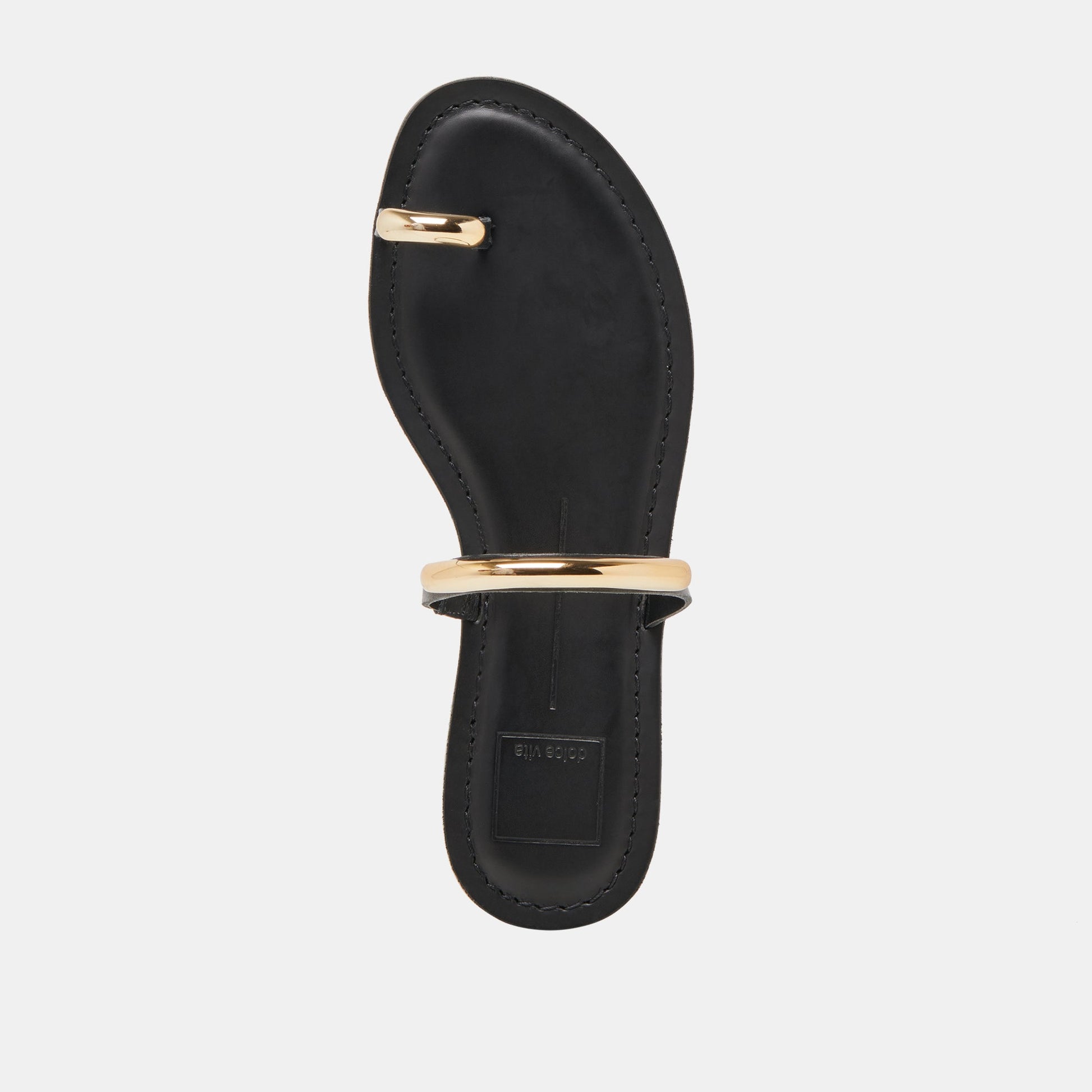 WINK SANDALS BLACK LEATHER Dolce Vita