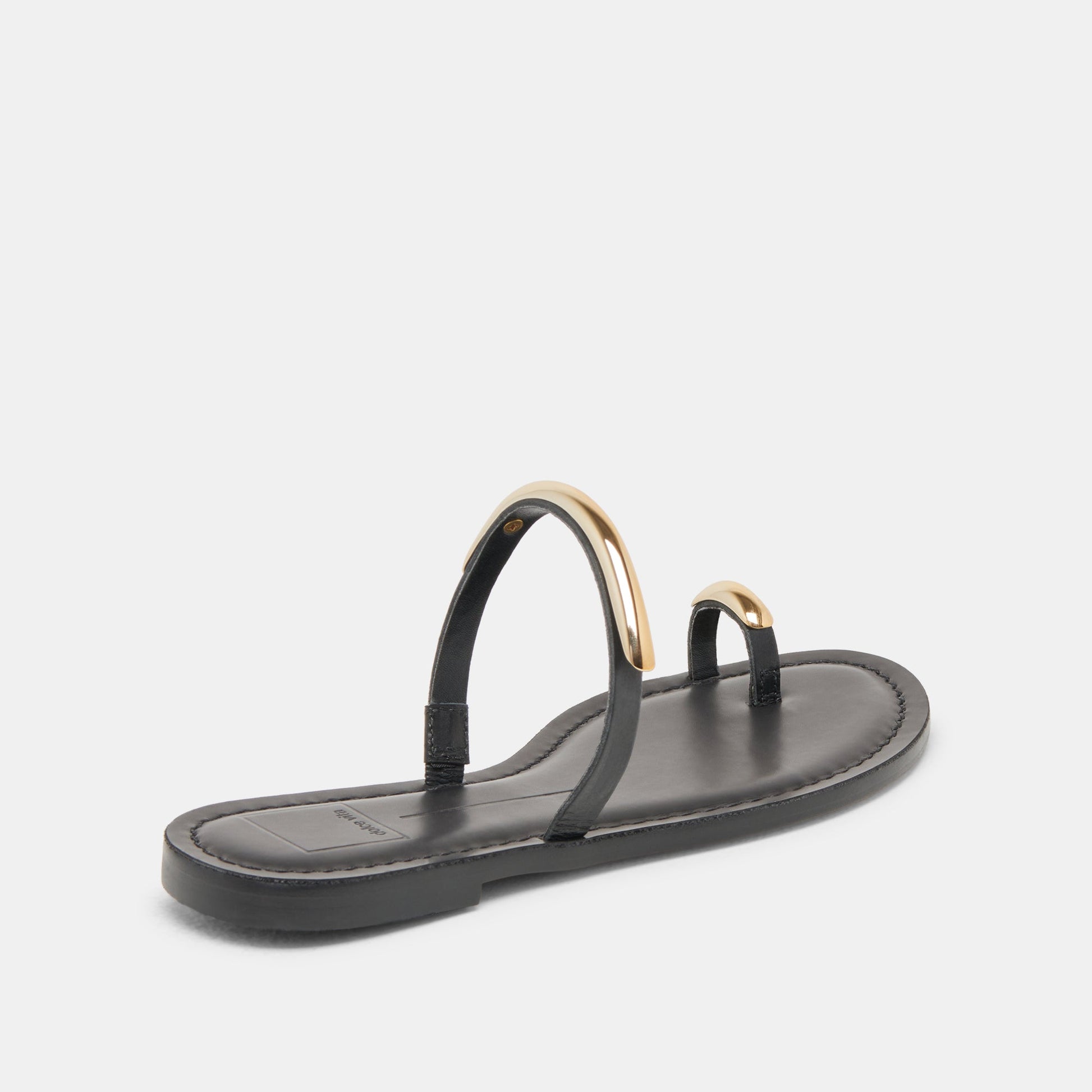 WINK SANDALS BLACK LEATHER Dolce Vita