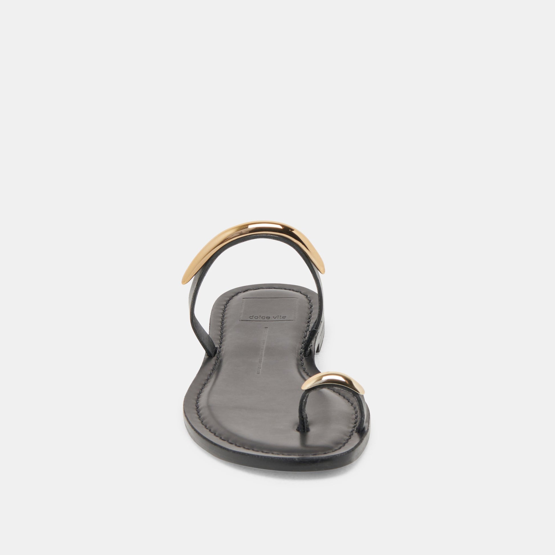 WINK SANDALS BLACK LEATHER Dolce Vita