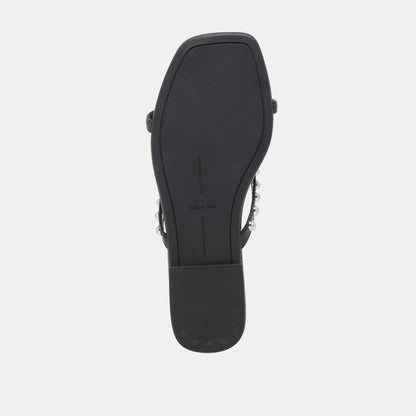 LUCCA PEARL SANDALS BLACK PEARLS Dolce Vita