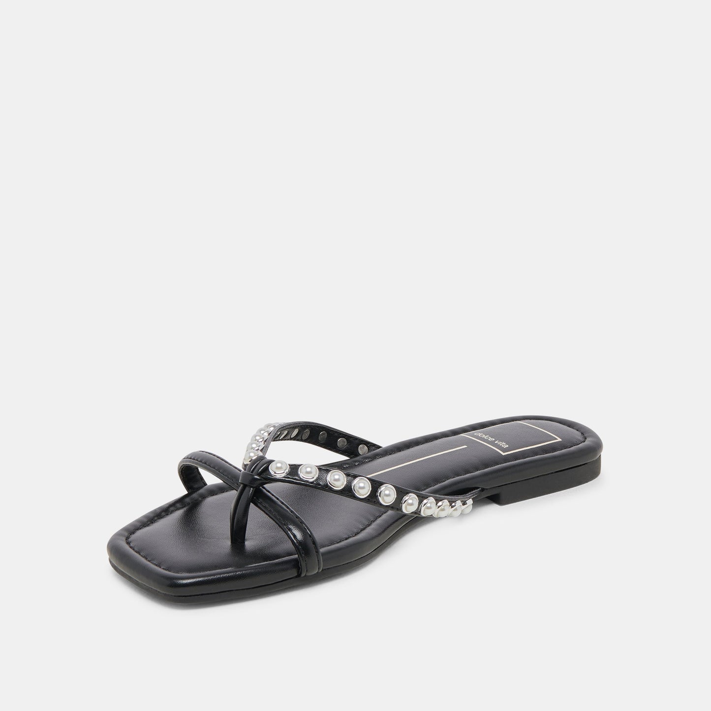 LUCCA PEARL SANDALS BLACK PEARLS Dolce Vita