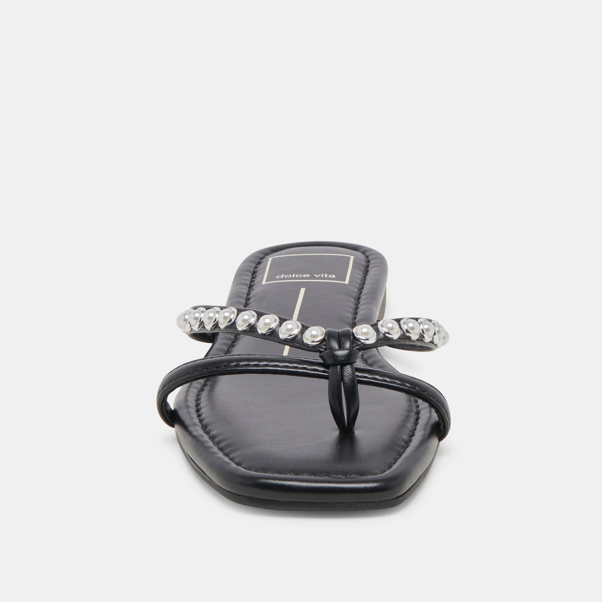 LUCCA PEARL SANDALS BLACK PEARLS Dolce Vita