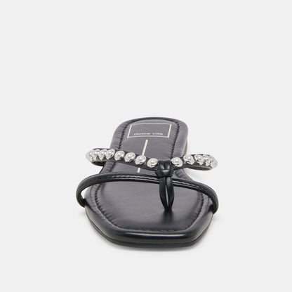 LUCCA PEARL SANDALS BLACK PEARLS Dolce Vita