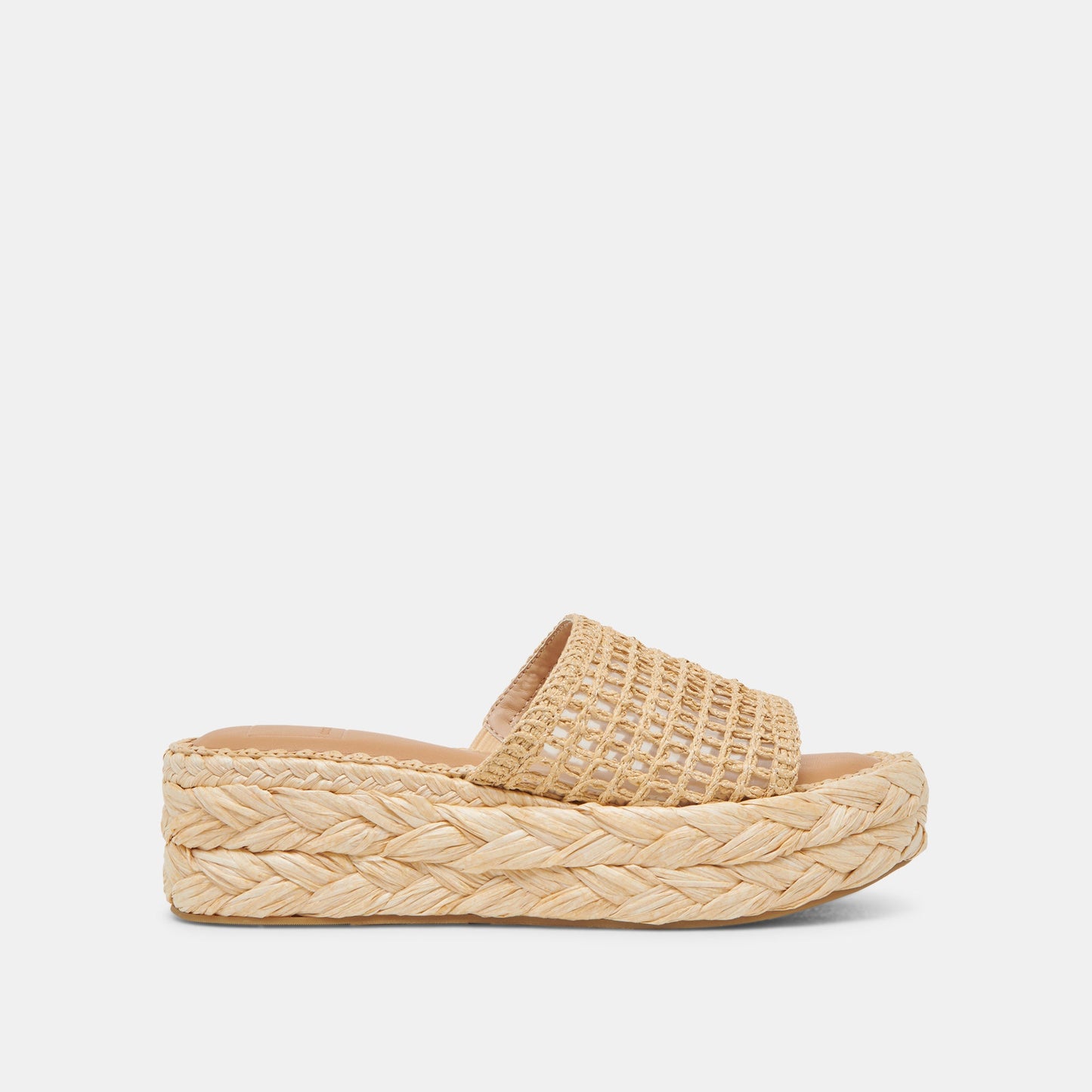 CHAVI MESH SANDALS NATURAL WOVEN RAFFIA Dolce Vita