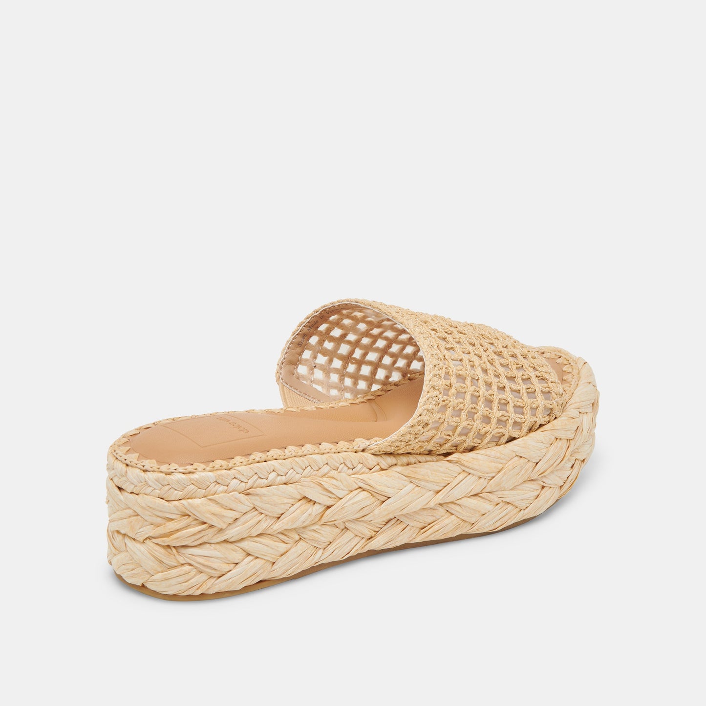 CHAVI MESH SANDALS NATURAL WOVEN RAFFIA Dolce Vita