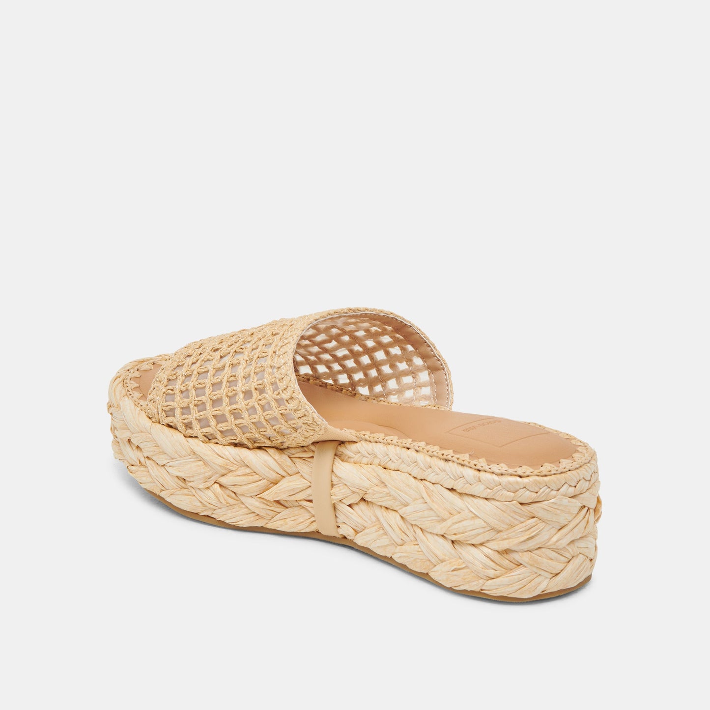 CHAVI MESH SANDALS NATURAL WOVEN RAFFIA Dolce Vita