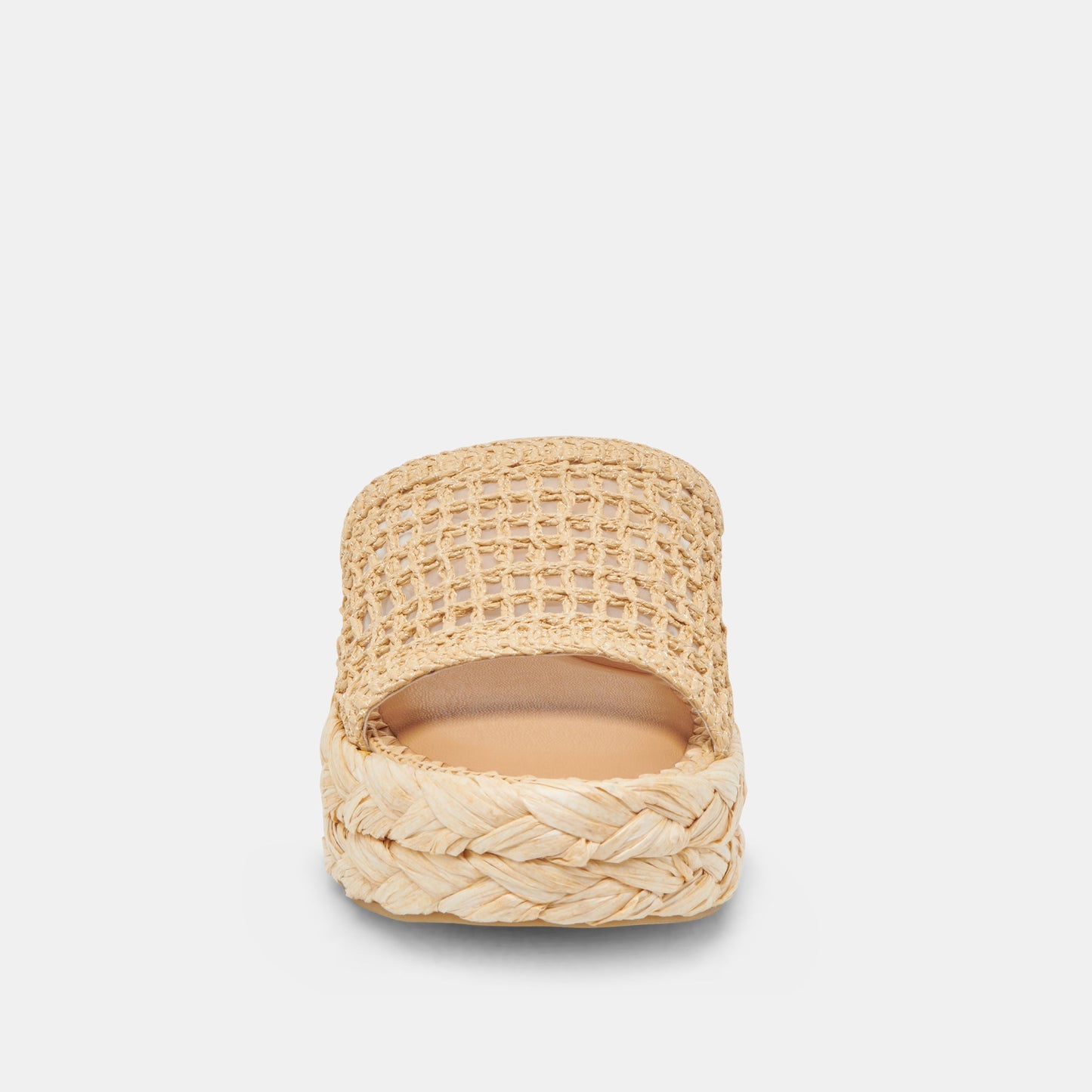 CHAVI MESH SANDALS NATURAL WOVEN RAFFIA Dolce Vita