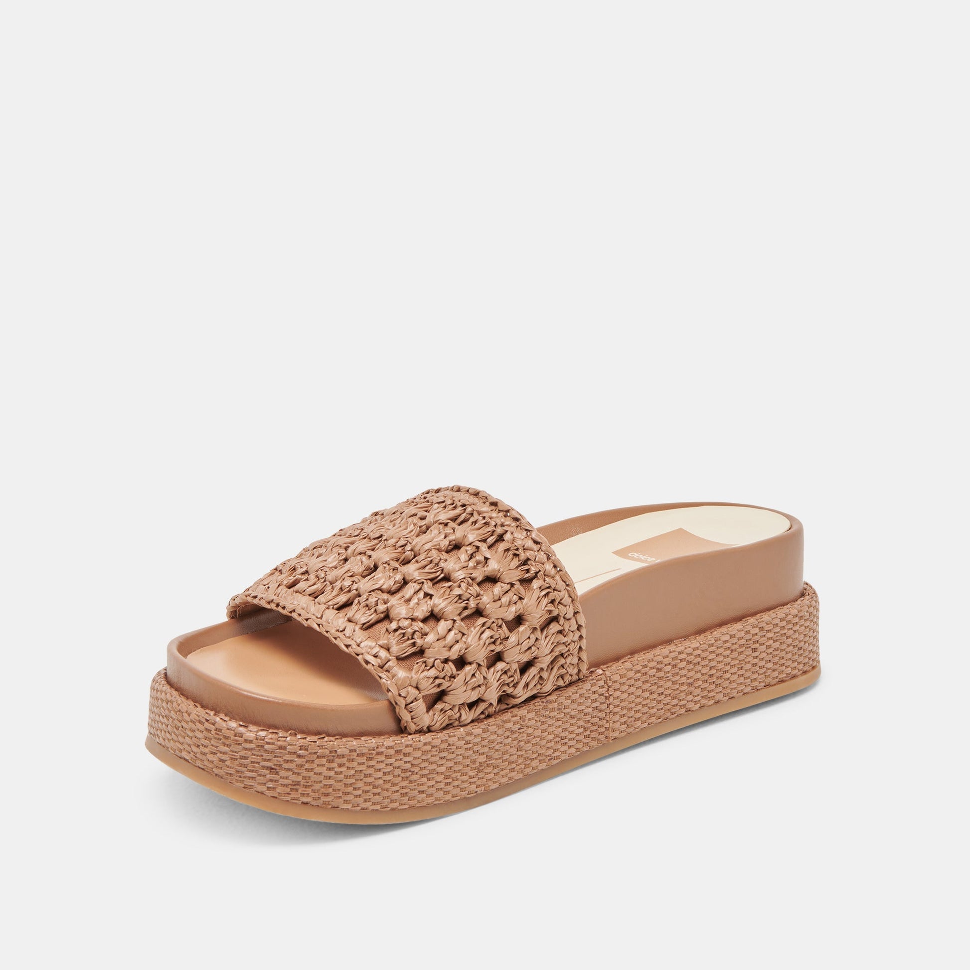 SIDONA SANDALS BROWN RAFFIA Dolce Vita