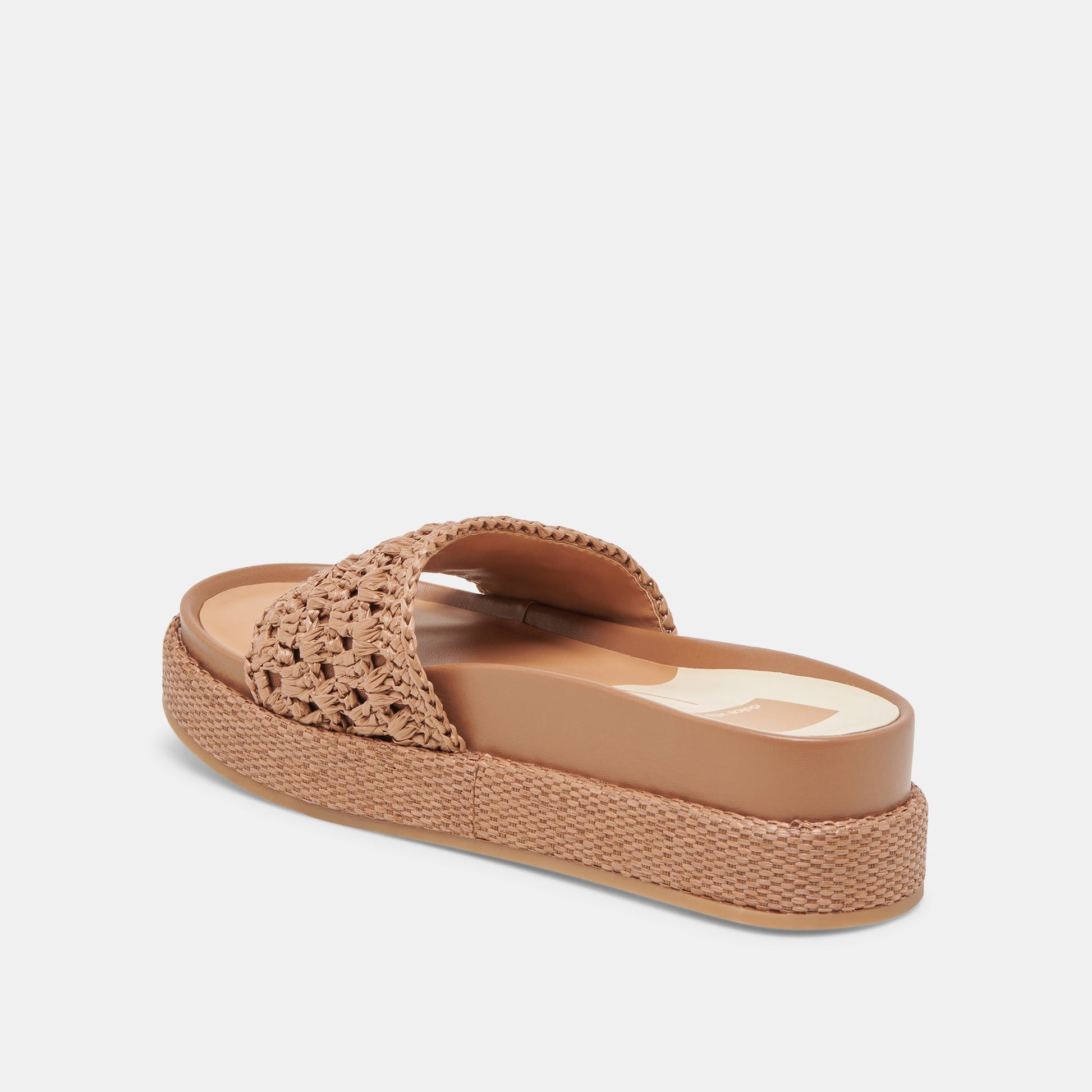 SIDONA SANDALS BROWN RAFFIA Dolce Vita