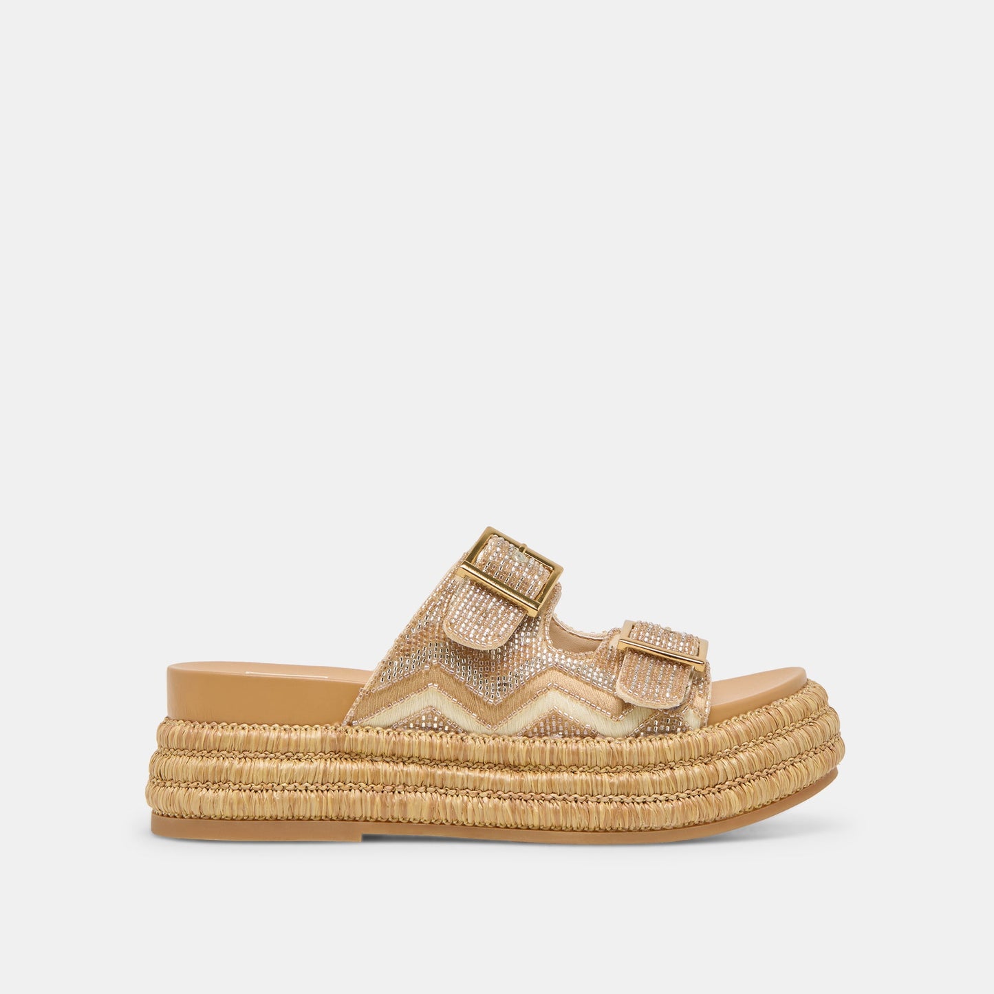 WIXIE SANDALS GOLD MULTI BEADS Dolce Vita