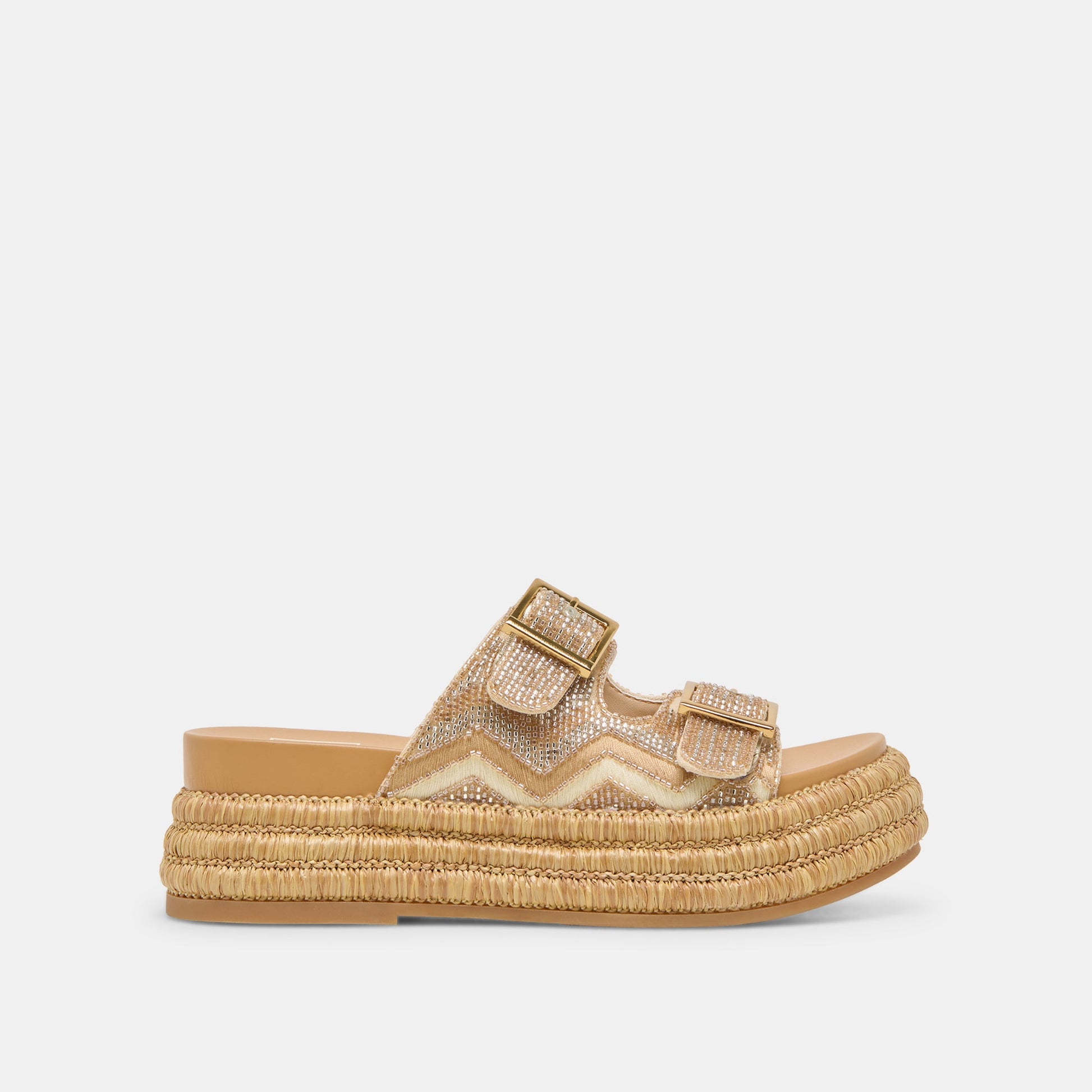 WIXIE SANDALS GOLD MULTI BEADS Dolce Vita