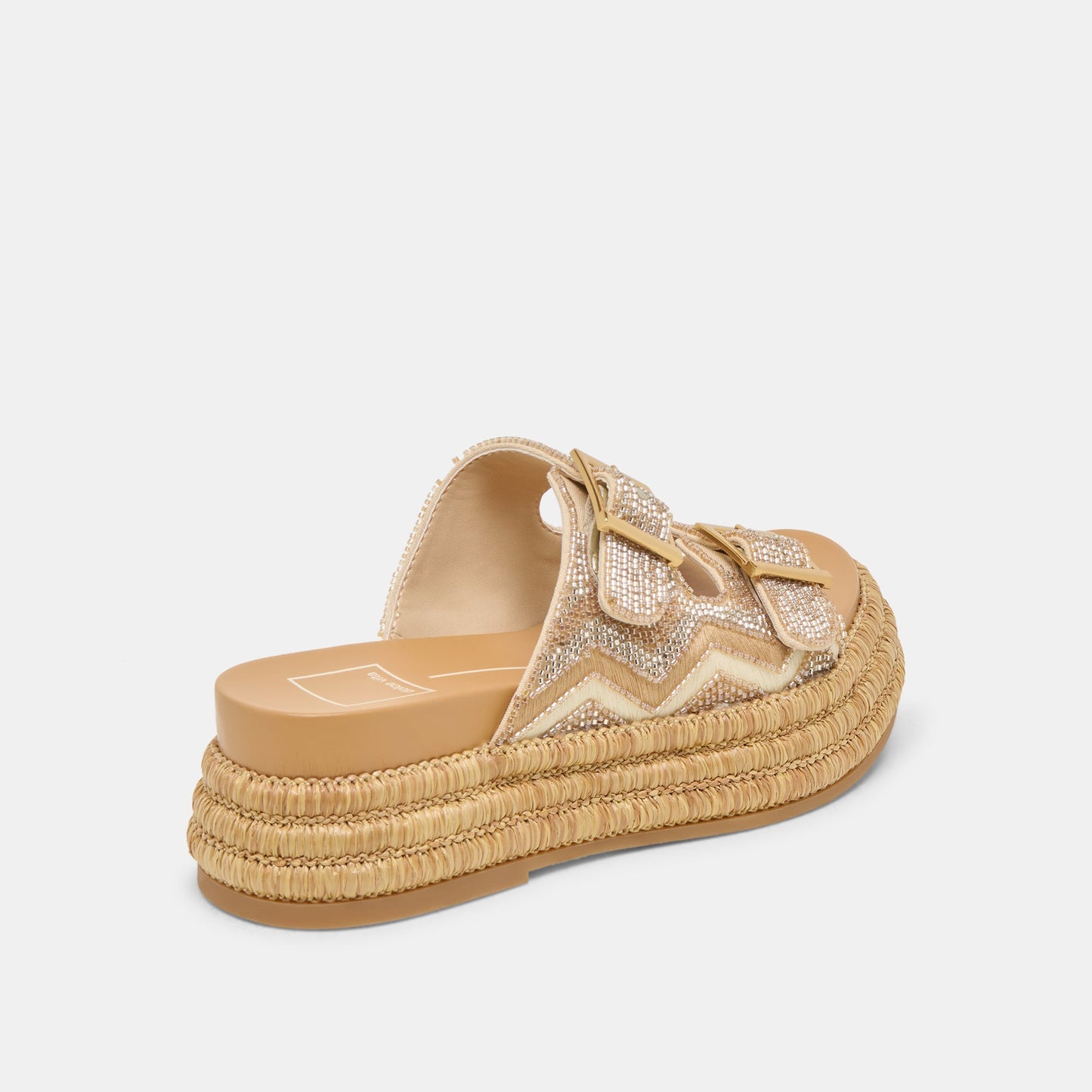 WIXIE SANDALS GOLD MULTI BEADS Dolce Vita