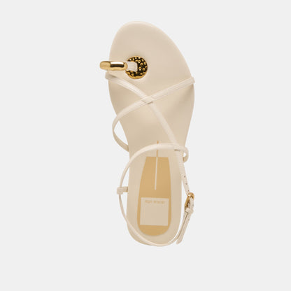 KESHA SANDALS BONE LEATHER Dolce Vita
