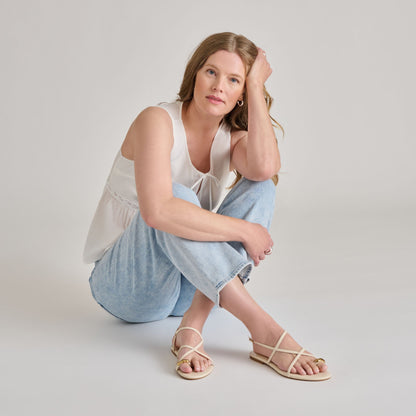 KESHA SANDALS BONE LEATHER Dolce Vita