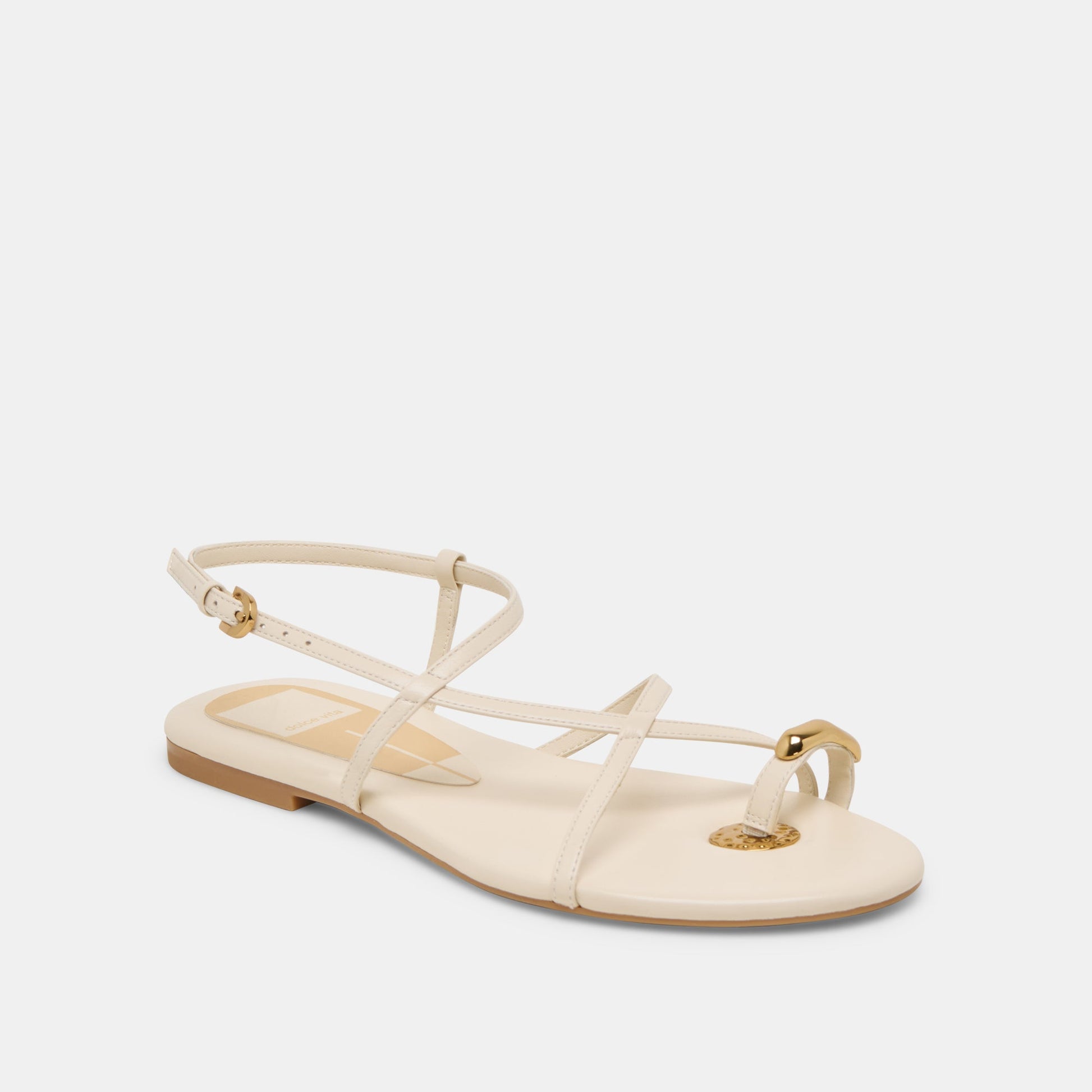 KESHA SANDALS BONE LEATHER Dolce Vita