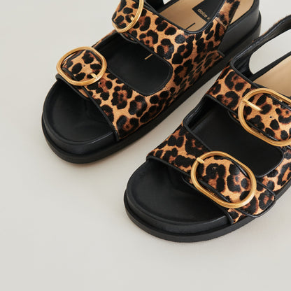 STARLA SANDALS LEOPARD BLACK CALF HAIR Dolce Vita