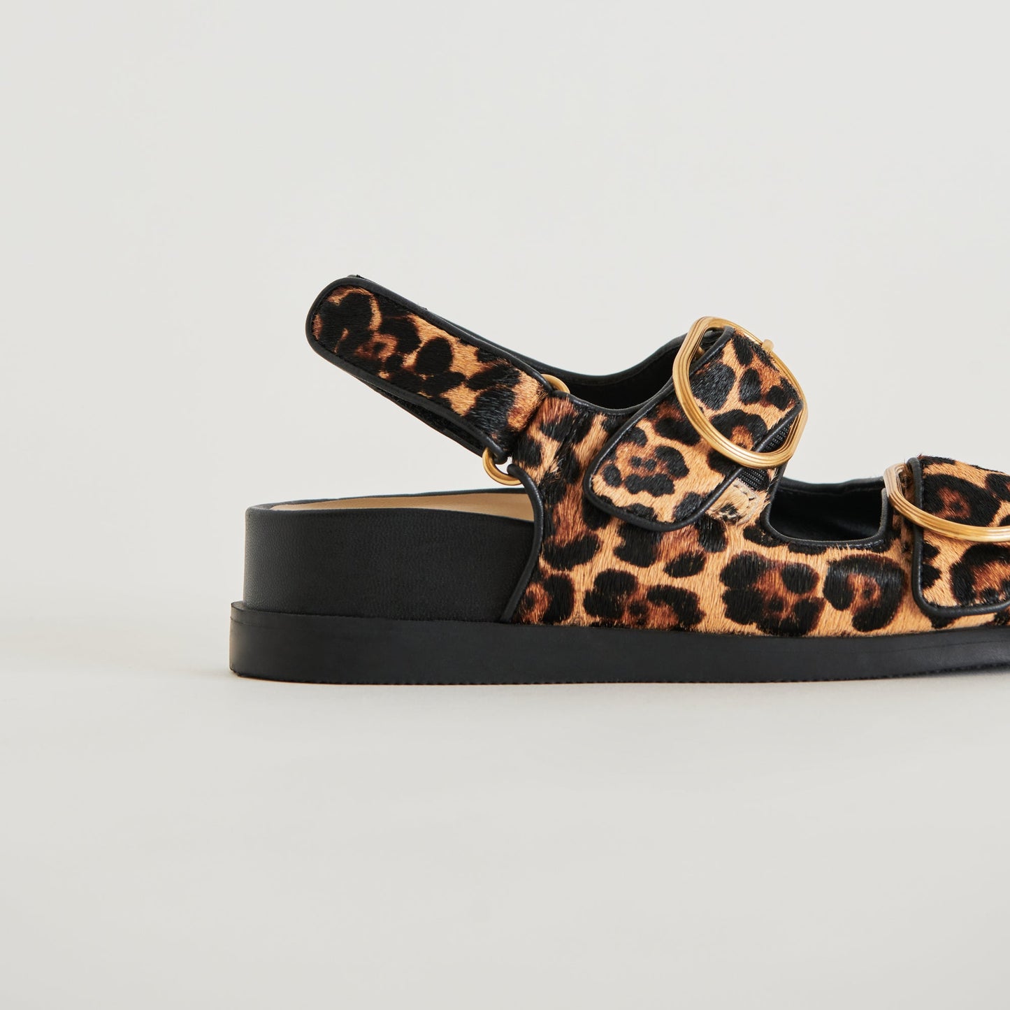 STARLA SANDALS LEOPARD BLACK CALF HAIR Dolce Vita