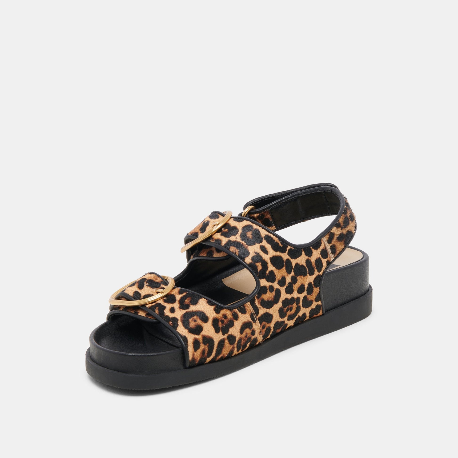 STARLA SANDALS LEOPARD BLACK CALF HAIR Dolce Vita