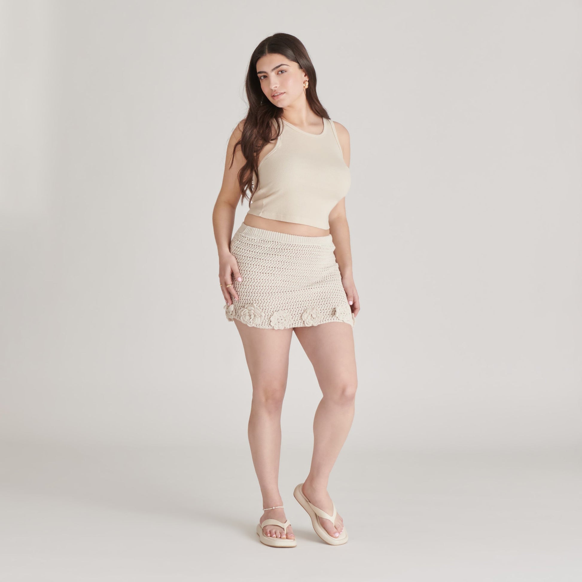 ADIN SANDALS IVORY LEATHER Dolce Vita