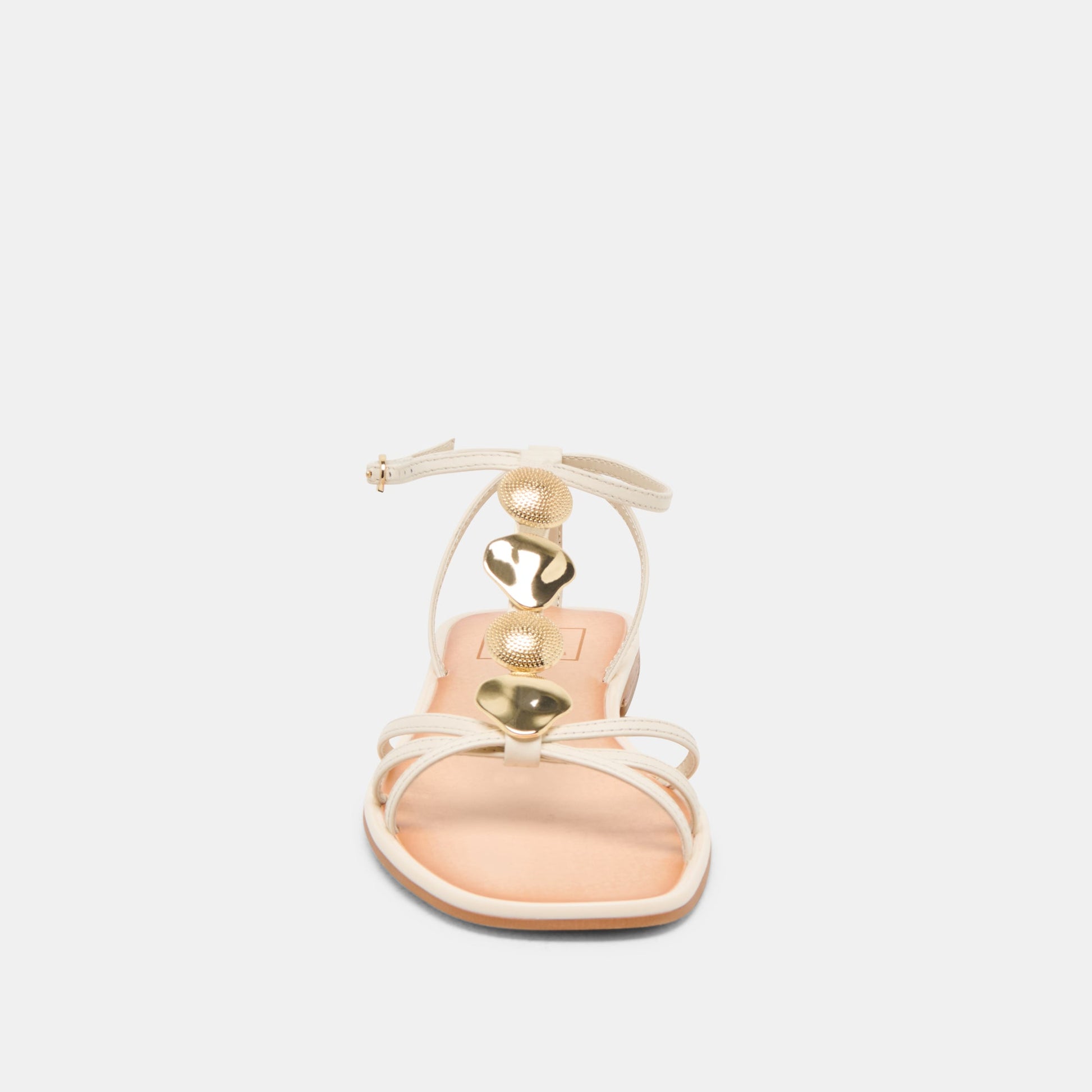 Faun Off White Leather Sandals Dolce Vita