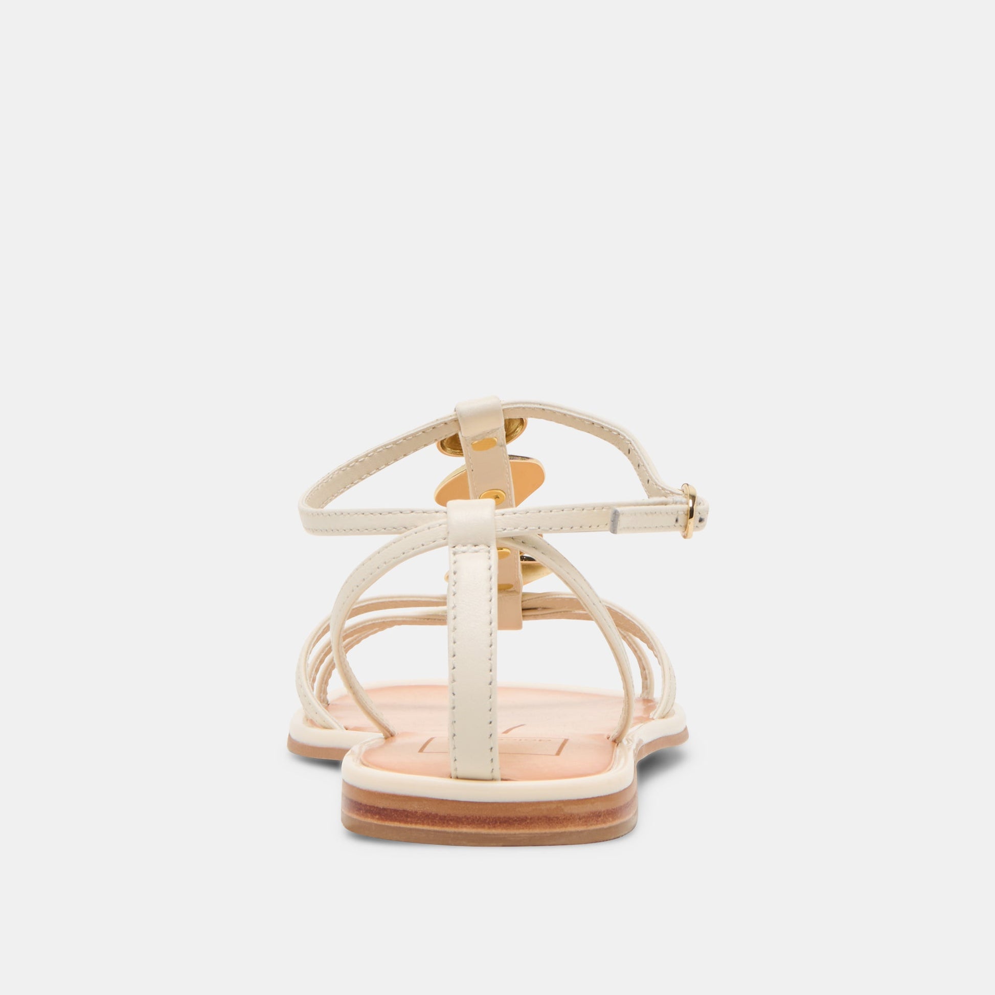 Faun Off White Leather Sandals Dolce Vita