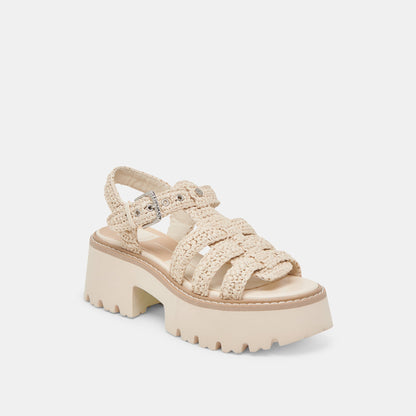 LATICE SANDALS OATMEAL KNIT Dolce Vita