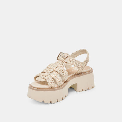 LATICE SANDALS OATMEAL KNIT Dolce Vita