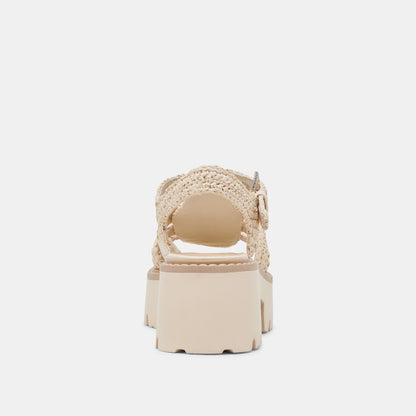 LATICE SANDALS OATMEAL KNIT Dolce Vita
