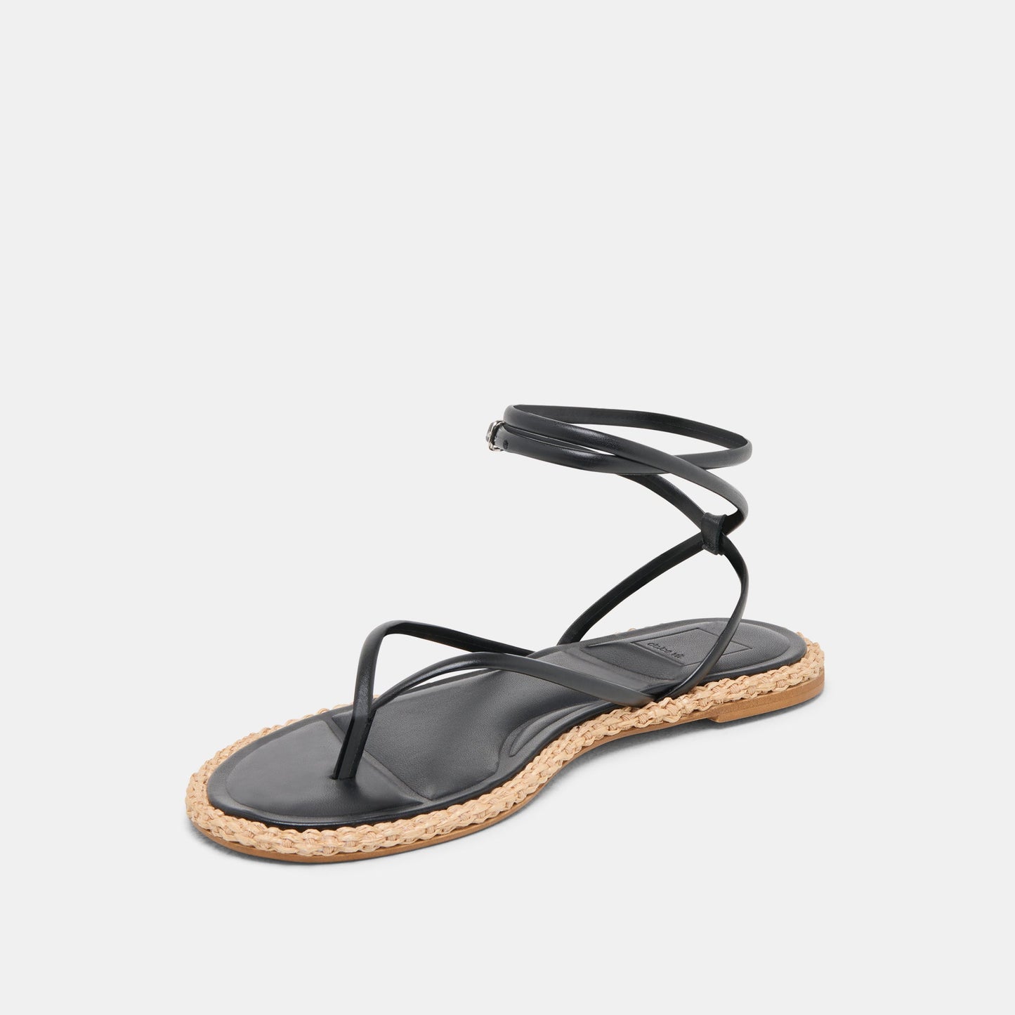 COVE SANDALS BLACK LEATHER Dolce Vita