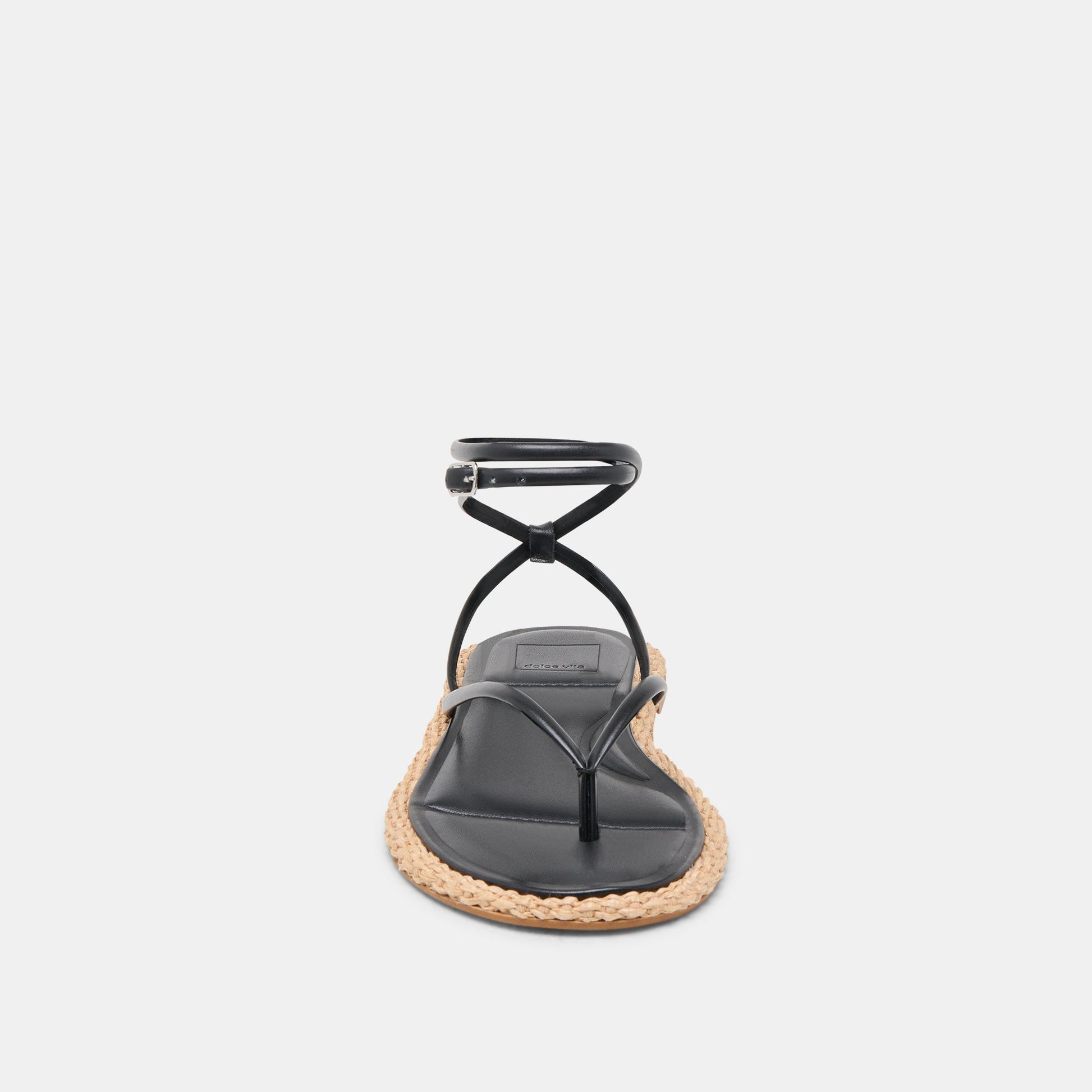 COVE SANDALS BLACK LEATHER Dolce Vita