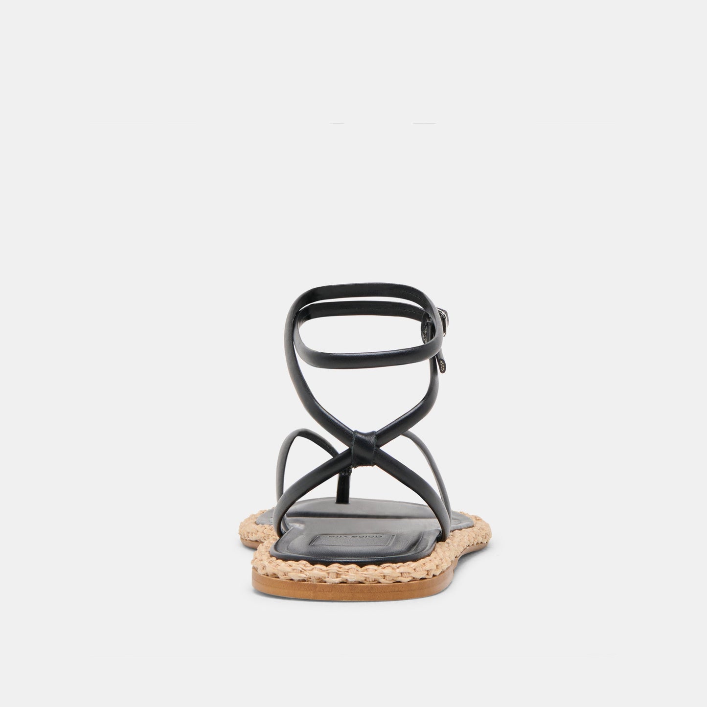 COVE SANDALS BLACK LEATHER Dolce Vita
