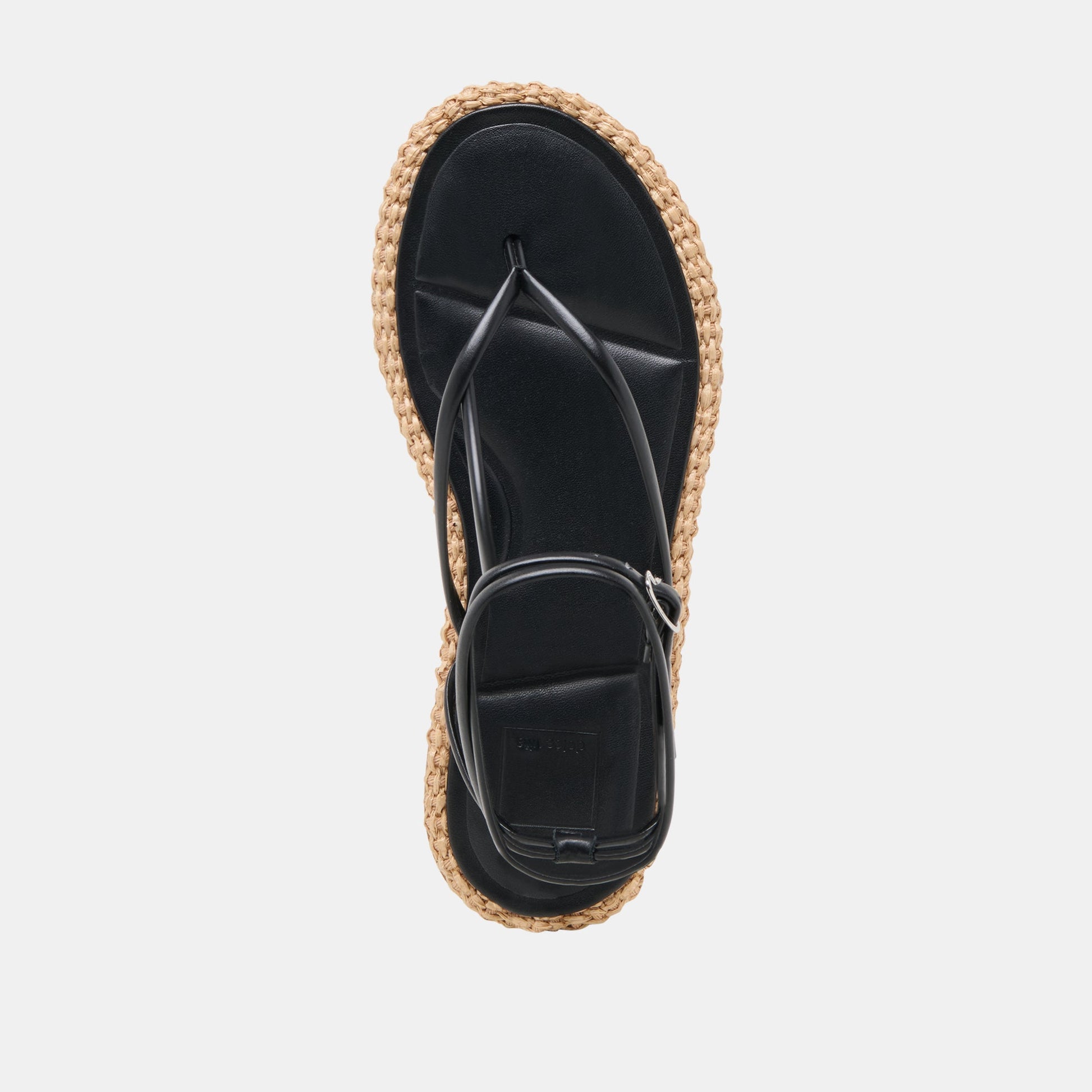COVE SANDALS BLACK LEATHER Dolce Vita