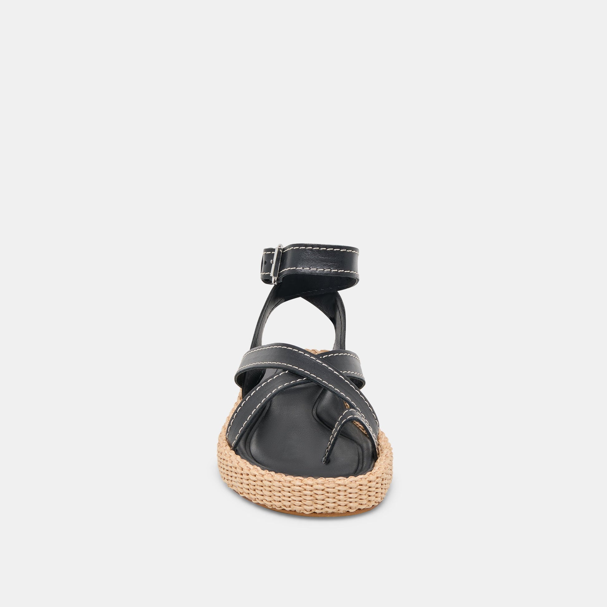 ROXIE SANDALS BLACK LEATHER Dolce Vita