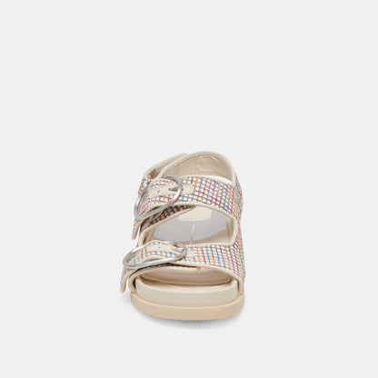 STARLA PRIDE SANDALS WHITE MULTI RAFFIA Dolce Vita