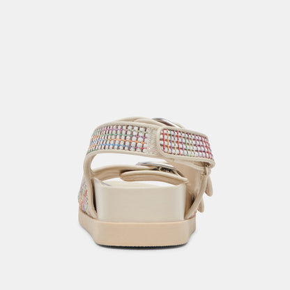 STARLA PRIDE SANDALS WHITE MULTI RAFFIA Dolce Vita