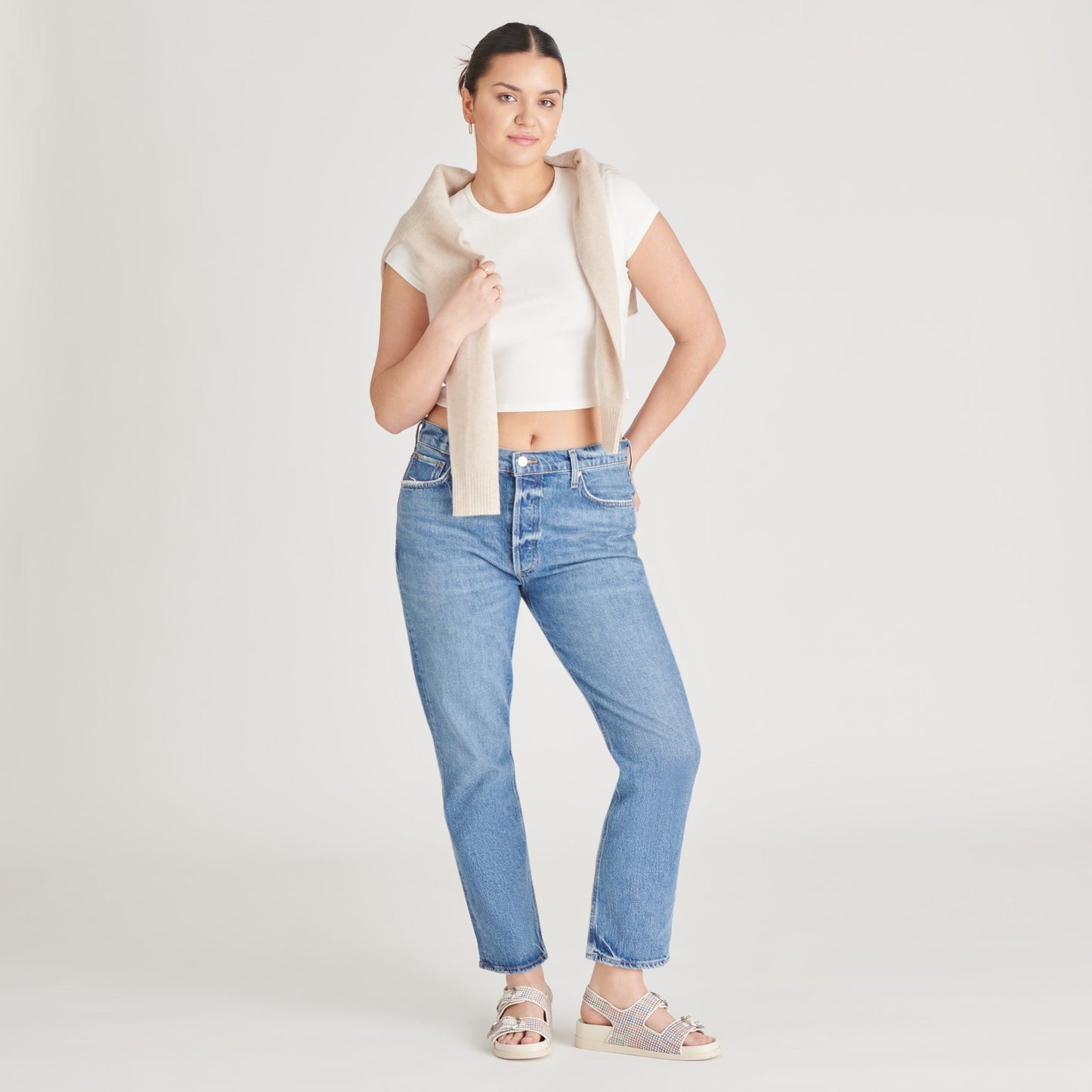 STARLA PRIDE SANDALS WHITE MULTI RAFFIA Dolce Vita