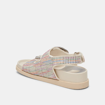 STARLA PRIDE SANDALS WHITE MULTI RAFFIA Dolce Vita