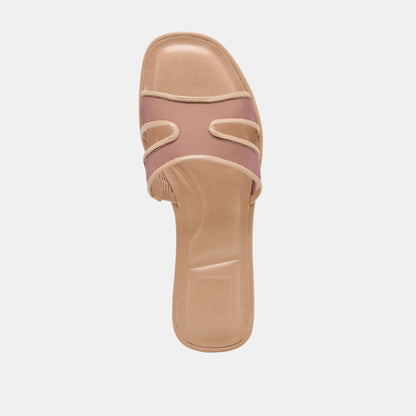 Flori Light Tan Mesh Sandals Dolce Vita