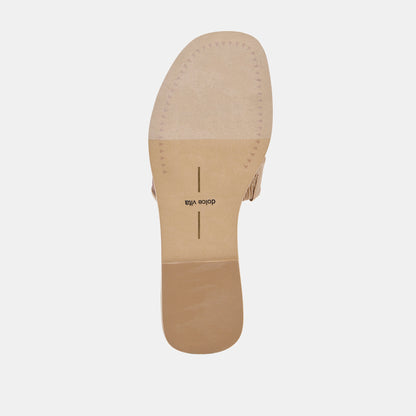 Flori Light Tan Mesh Sandals Dolce Vita