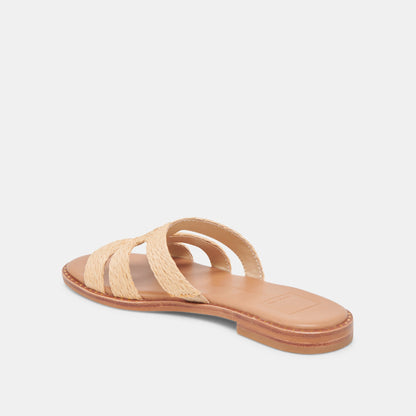 EMON SANDALS LT NATURAL RAFFIA Dolce Vita