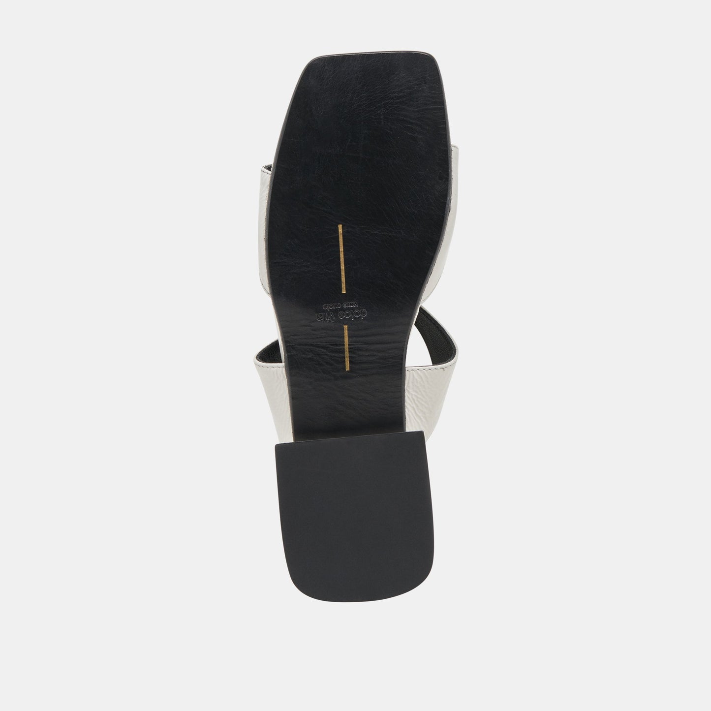 LAVERN SANDALS OFF WHITE CRINKLE PATENT Dolce Vita
