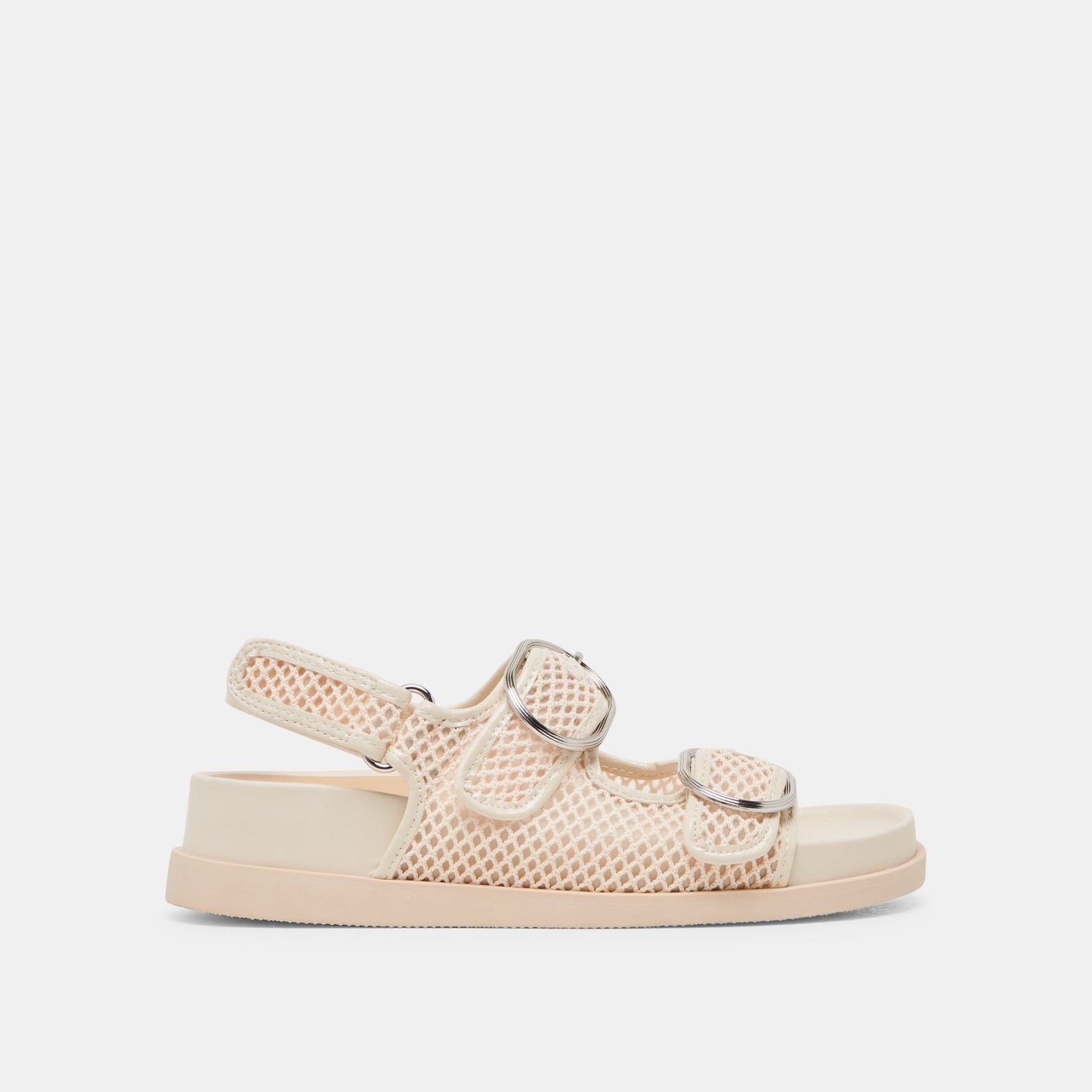 STARLA MESH SANDALS CREME WOVEN MESH Dolce Vita