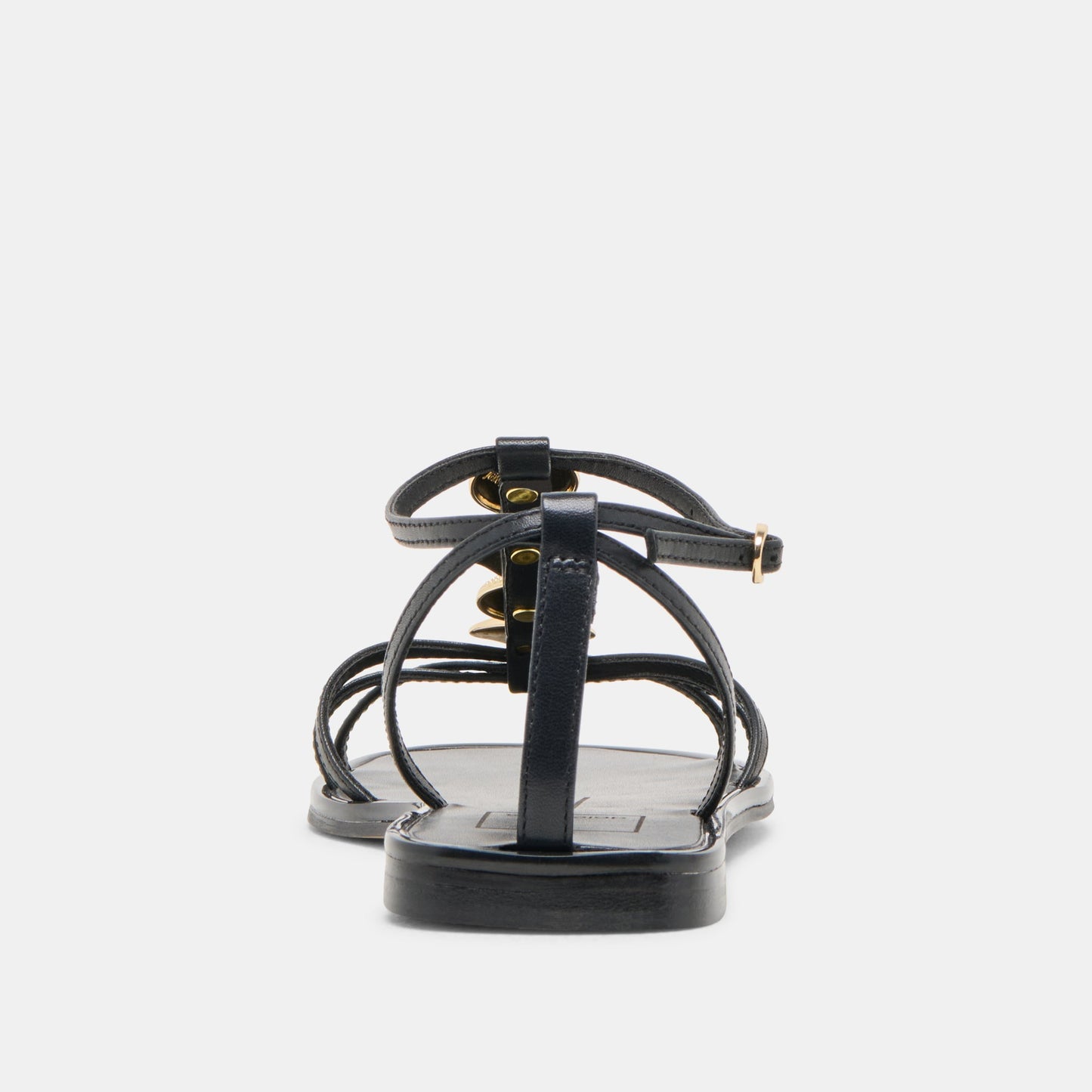 Faun Black Leather Sandals Dolce Vita