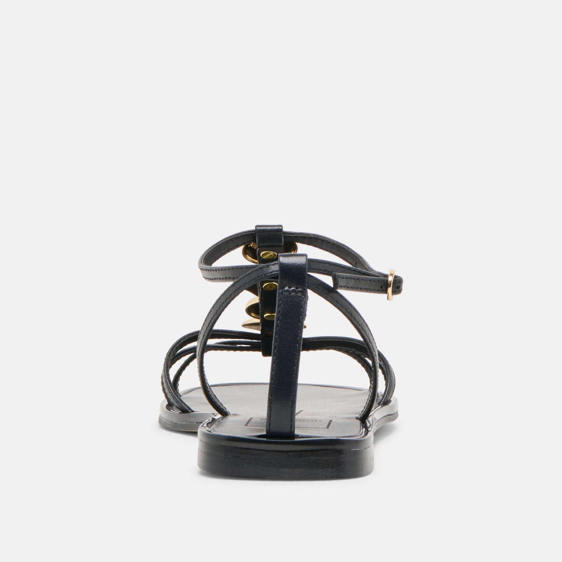 Faun Black Leather Sandals Dolce Vita