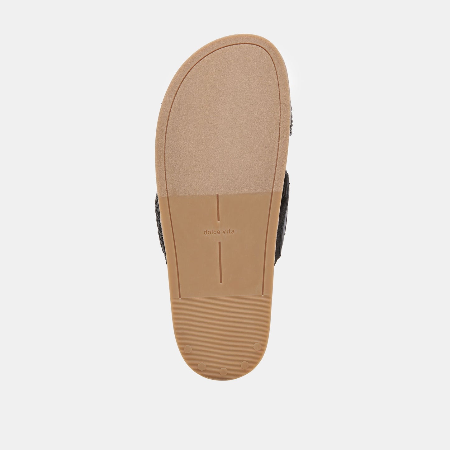 SELDA WIDE SANDALS ONYX RAFFIA Dolce Vita