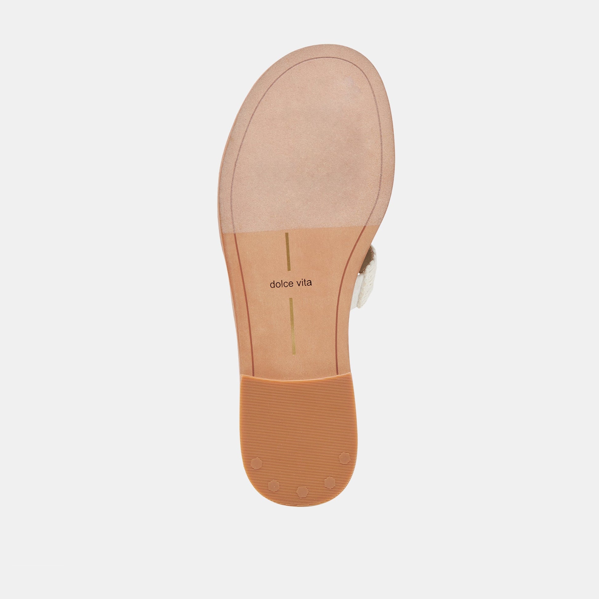 EMON SANDALS WHITE RAFFIA Dolce Vita
